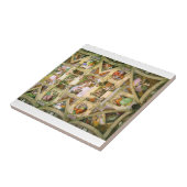 Michelangelo - Sistine Chapel Ceiling Tegeltje (Zijkant)