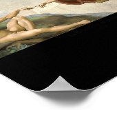 Michelangelo - The Creation Of Adam _ Famous Paint Poster (Hoek)