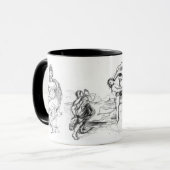 Michelangelo Titian en Raphael (11 oz) Mok (Voorkant links)