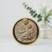 Michelangelo Tondo Pitti Flat Vakantie Kaart (Staand voorkant)