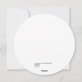 Michelangelo Tondo Pitti Flat Vakantie Kaart (Achterkant)