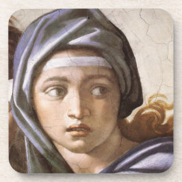 Michelangelo's Delphic Sibyl Onderzetter Set