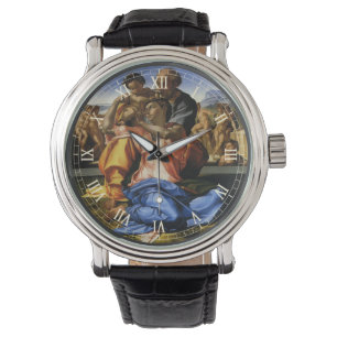 Michelangelo's Doni Tondo of Doni-Madonna Horloge