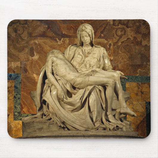 Michelangelo's Pieta in St. Peter's Basilica Muismat (Voorkant)
