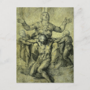 Michelangelo's Pieta voor Vittoria Colonna Briefkaart