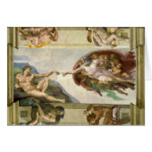 Michelangelo's Schepping van Man (Schepping van Ad (Voorkant Horizontaal)