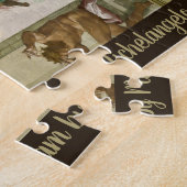 Michelangelo's Schepping van Man (Schepping van Ad Legpuzzel (Zijkant)