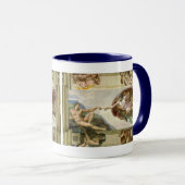 Michelangelo's Schepping van Man (Schepping van Ad Mok (Voorkant rechts)