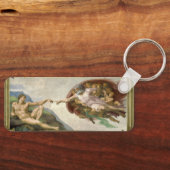 Michelangelo's Schepping van Man (Schepping van Ad Sleutelhanger (Voorkant)