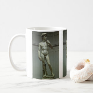 Michelangelo's standbeeld van David Koffiemok