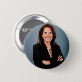 Michele Bachmann Ronde Button 5,7 Cm (Voorkant /achterkant)