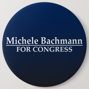 Michele Bachmann voor het Congres Ronde Button 6,0 Cm