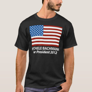 Michele Bachmann voor President 2012 T-shirt