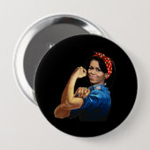 MICHELLE DE RIVETER RONDE BUTTON 4,0 CM (Voorkant /achterkant)