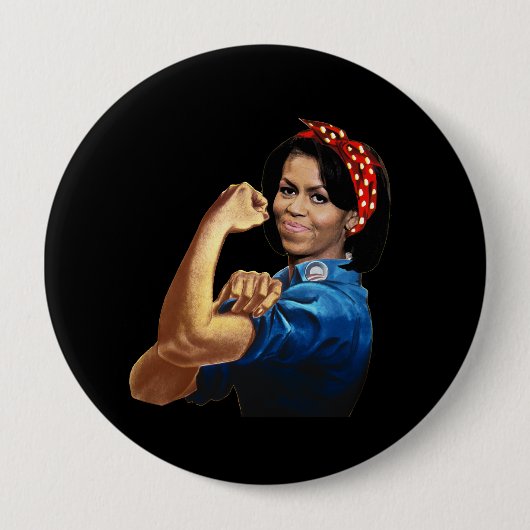 MICHELLE DE RIVETER RONDE BUTTON 4,0 CM (Voorkant)