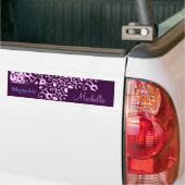 Michelle Designer Bumper Sticker (Sur camion)