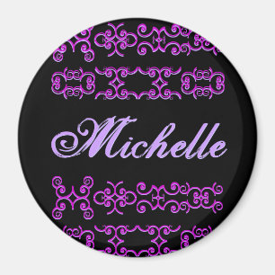 Michelle Designer Naam Magnet Magneet