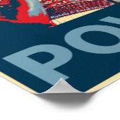 Michelle en Barack Obama Poster (Hoek)