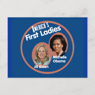 Michelle Jill First Dames Briefkaart