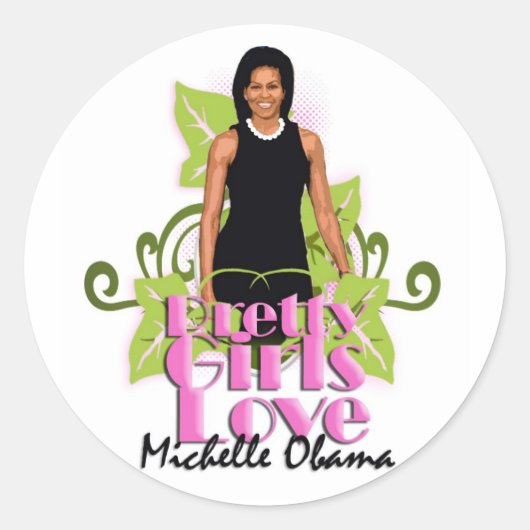 Michelle O " meisjes liefde" Stickers (Voorkant)