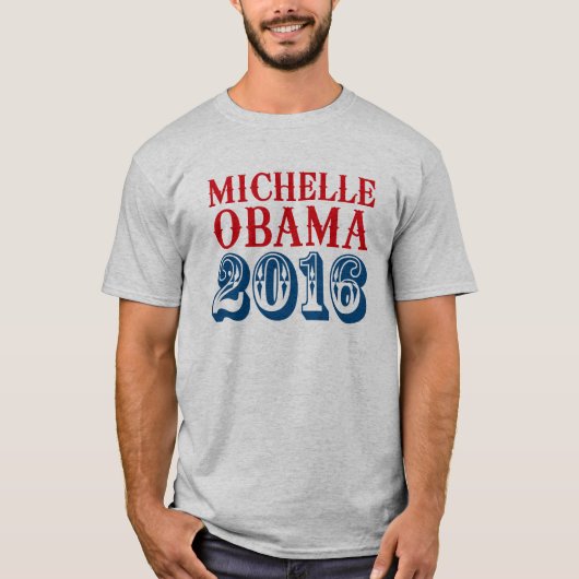 MICHELLE OBAMA 2012 CLASSIC.png T-shirt (Voorkant)