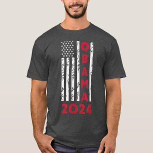 Michelle Obama 2024 Obama 24 President Liberal De T-shirt