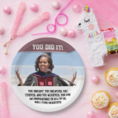 Michelle Obama - Afstuderen Papier Bord YDI (Feest)
