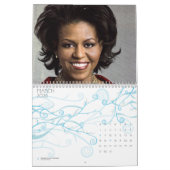 MICHELLE OBAMA, AMERIKAANSE EERSTE LADY-kalender Kalender (Mar 2026)