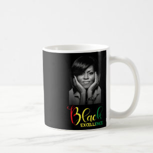 Michelle Obama Black Excellence Black History Mont Koffiemok
