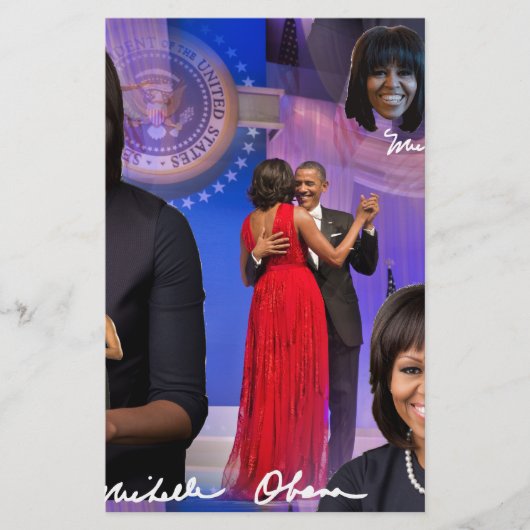 Michelle Obama Briefpapier (Voorkant)