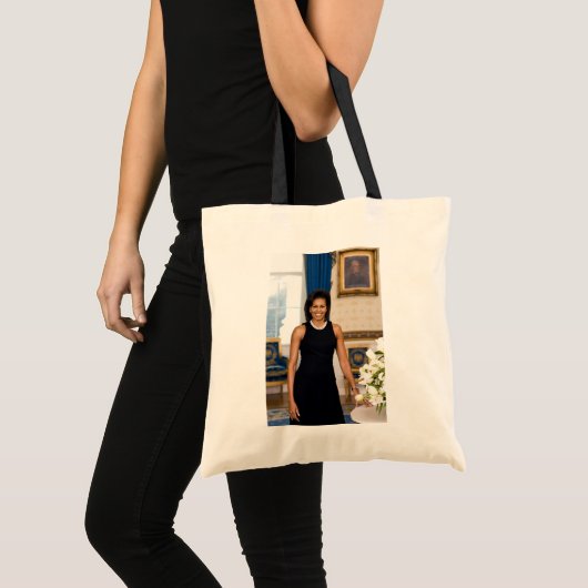 Michelle Obama Canvas tas (Voorkant (product))