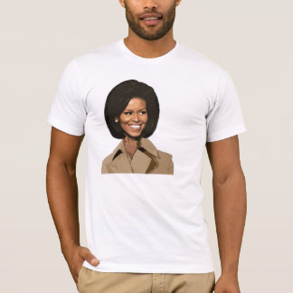  Michelle Obama Face T-shirt