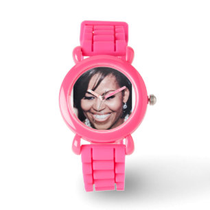 MICHELLE OBAMA, FIRST LADY-horloge Horloge