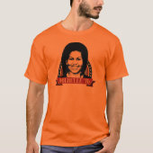 MICHELLE OBAMA IN 2016 -.png T-shirt (Voorkant)