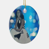 Michelle Obama Keramisch Ornament (Rechts)