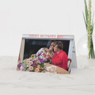 Michelle Obama - Moederdag Kaart 1