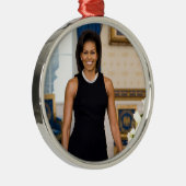 Michelle Obama Ornament (Rechts)