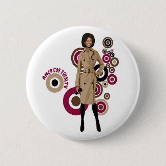 Michelle Obama Pin Ronde Button 5,7 Cm