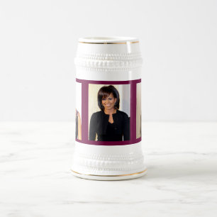 MICHELLE OBAMA stein Bierpul
