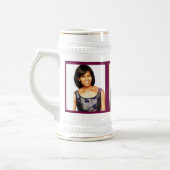MICHELLE OBAMA stein Bierpul (Links)