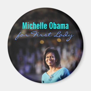 Michelle Obama voor First Lady Magnet Magneet