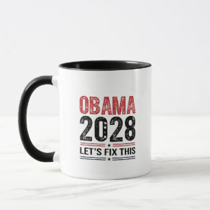 Michelle Obama voor President Obama 2028 Mok