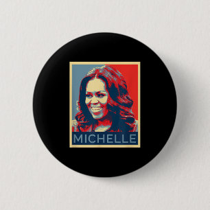 Michelle Obama Zwarte Vrouwen Zwarte Geschiedenis Ronde Button 5,7 Cm