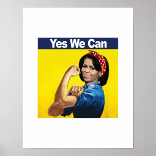 MICHELLE THE RIVETER - JA WE KUNNEN -.png Poster