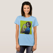 MICHELLE THE RIVETER -.png T-shirt (Voorkant volledig)