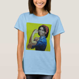 MICHELLE THE RIVETER -.png T-shirt