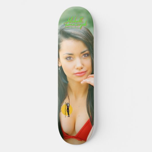 Michelle Tomniczak "Mukha" Skateboard (Voorkant)