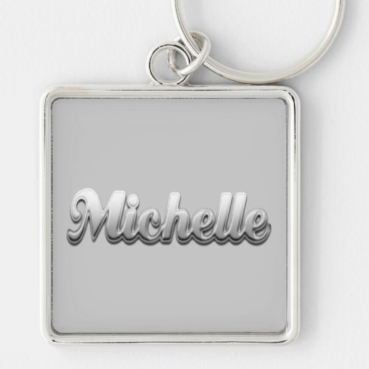 MICHELLE, voor Michelle Sleutelhanger (Voorkant)