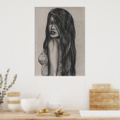 Michelle Weldy: Zonder titel #5 Poster (Keuken)