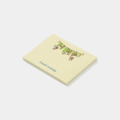 Michievous Monkeys Hanging from a Oerwoud Vine Post-it® Notes (Schuin)